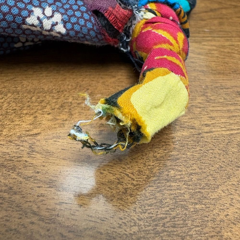 Handmade ColorfulPatchwork Sling Backpack - Picture 5 of 6